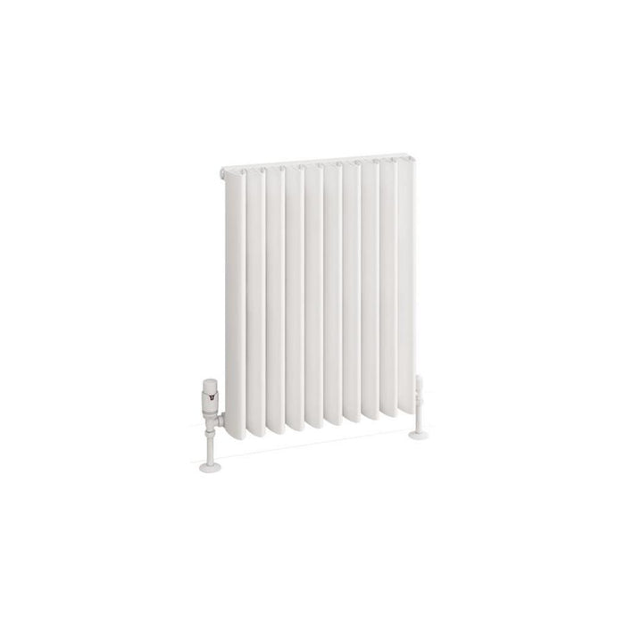 Eastbrook Witney Aluminium Vertical Designer Radiator - Matt White