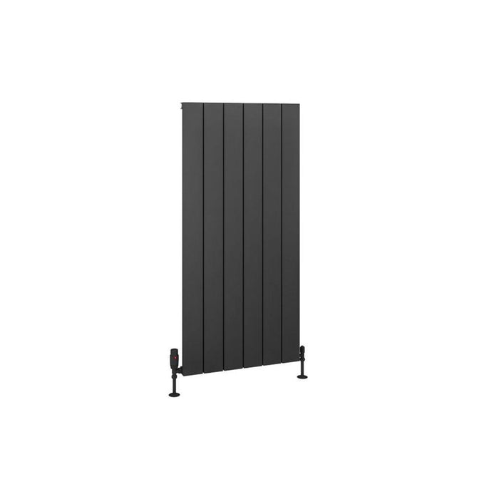 Eastbrook Charlton Aluminium Vertical Designer Radiator - Matt Anthracite