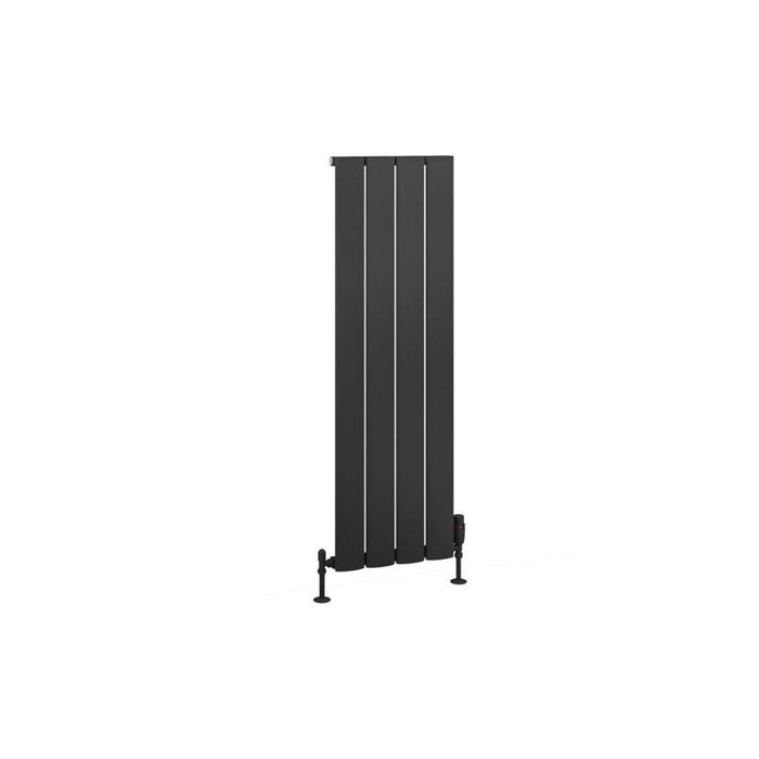 Eastbrook Malmesbury Aluminium Vertical Designer Radiator - Matt Anthracite