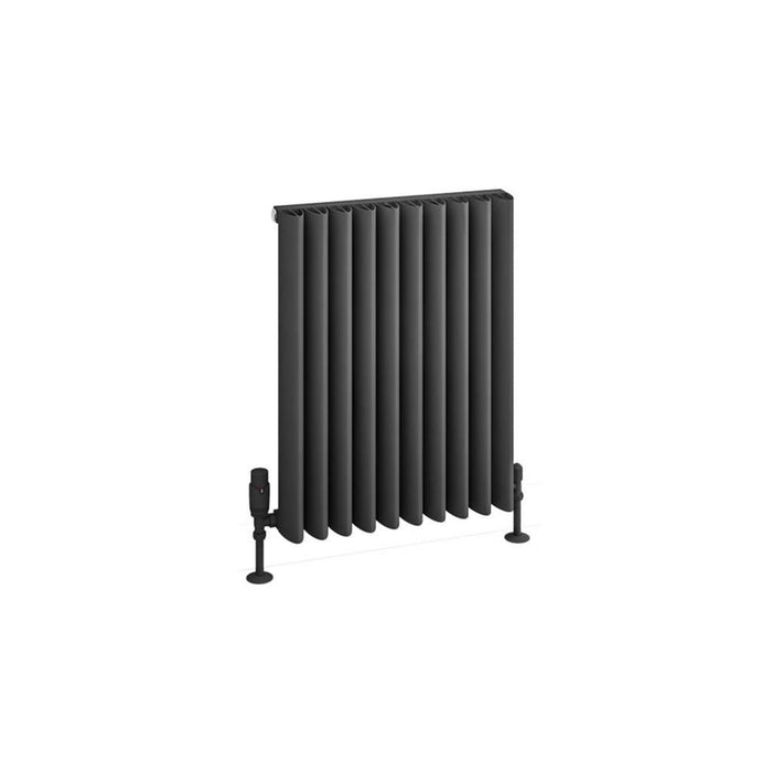 Eastbrook Witney Aluminium Vertical Designer Radiator - Matt Anthracite
