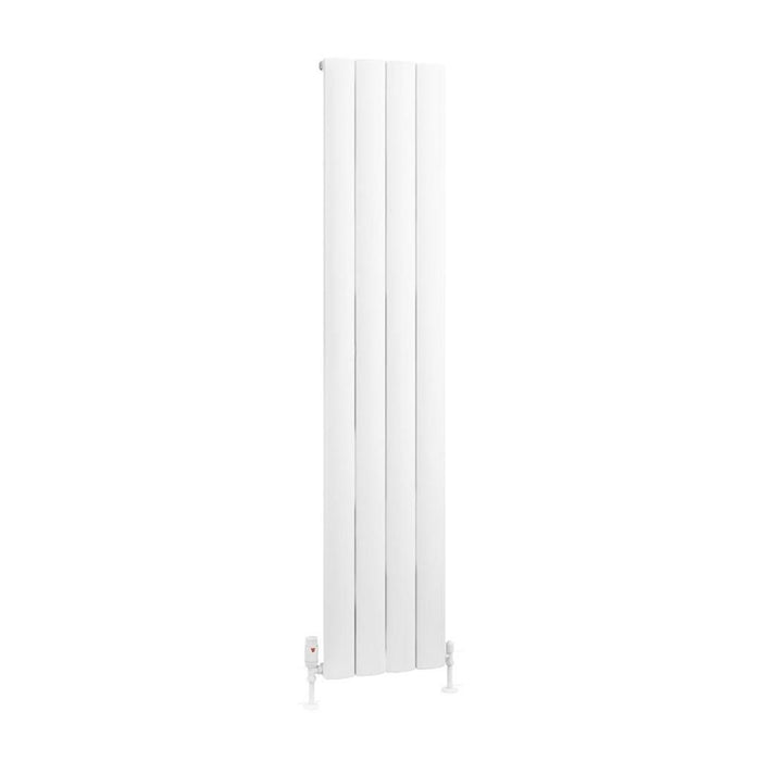 Eastbrook Tordino Aluminium Vertical Radiator - Matt White