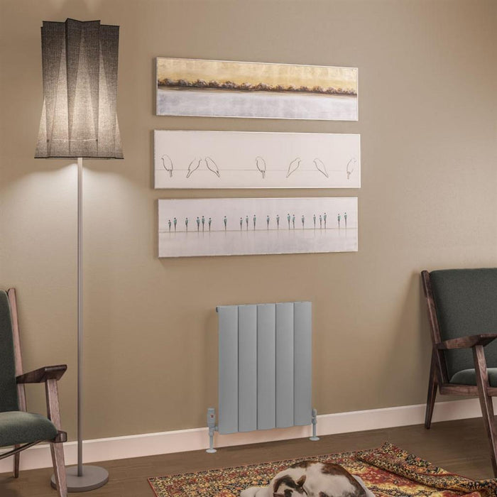 Eastbrook Tordino Aluminium Vertical Radiator - Matt Grey
