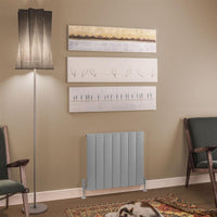 Eastbrook Tordino Aluminium Horizontal Radiator - Matt Grey