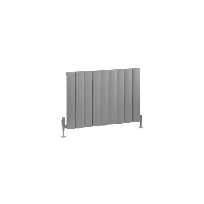 Eastbrook Tordino Aluminium Horizontal Radiator - Matt Grey