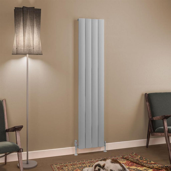Eastbrook Tordino Aluminium Vertical Radiator - Matt Grey