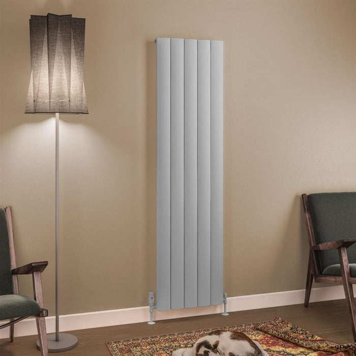 Eastbrook Tordino Aluminium Vertical Radiator - Matt Grey