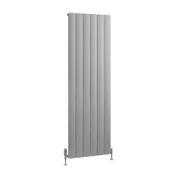 Eastbrook Tordino Aluminium Vertical Radiator - Matt Grey