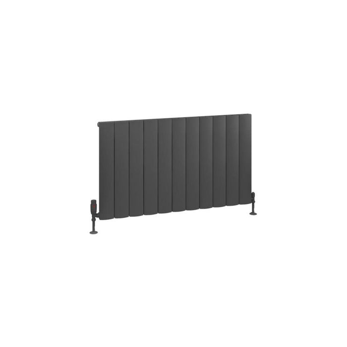 Eastbrook Tordino Aluminium Horizontal Radiator - Matt Anthracite