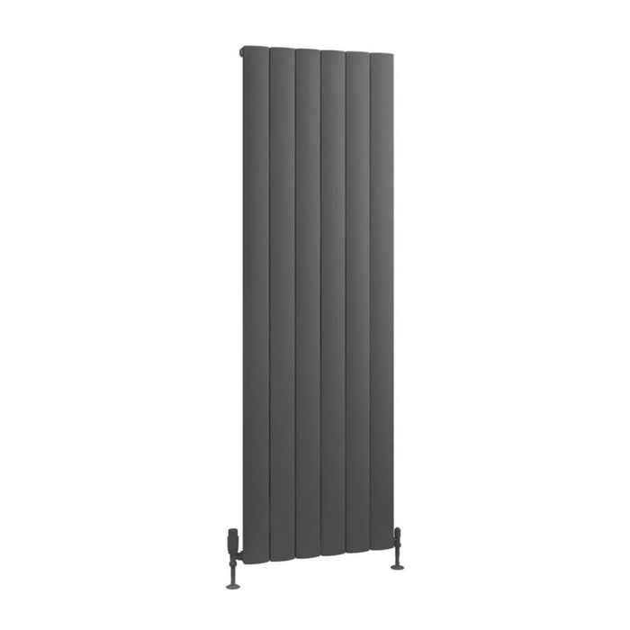 Eastbrook Tordino Aluminium Vertical Radiator - Matt Anthracite