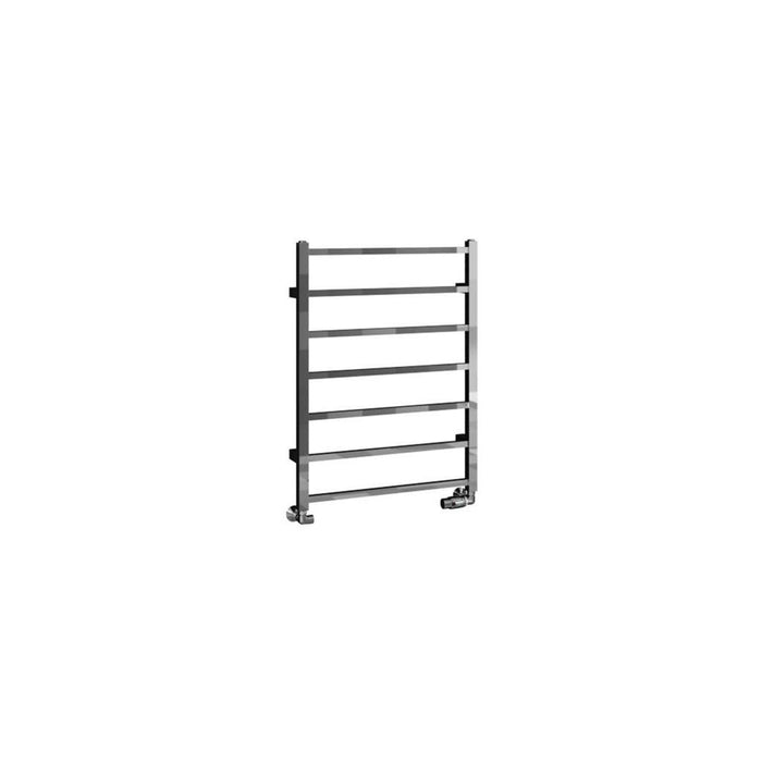 Eastbrook Tuscan Vertical Square Straight Heated Towel Rail - Chrome