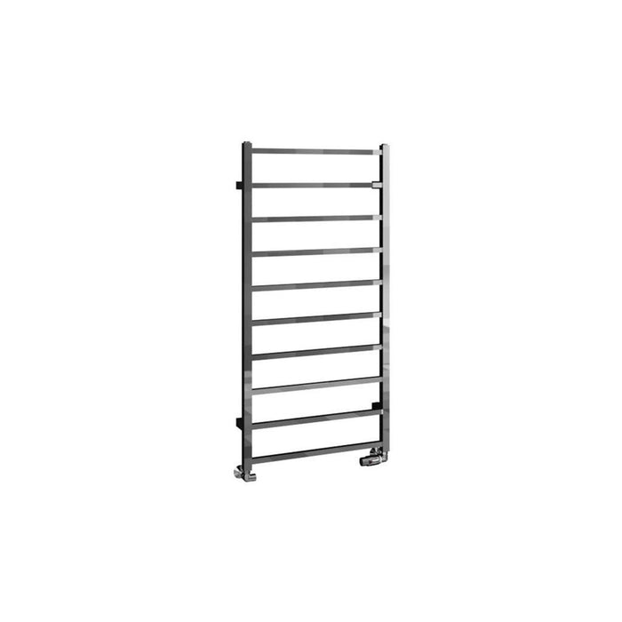 Eastbrook Tuscan Vertical Square Straight Heated Towel Rail - Chrome
