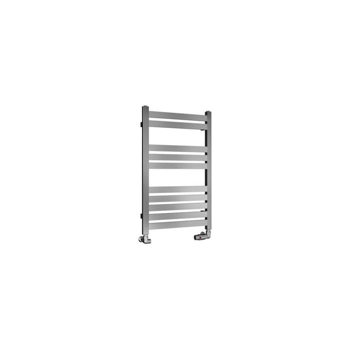 Eastbrook Defford Vertical Designer Straight Heated Towel Rail - Chrome
