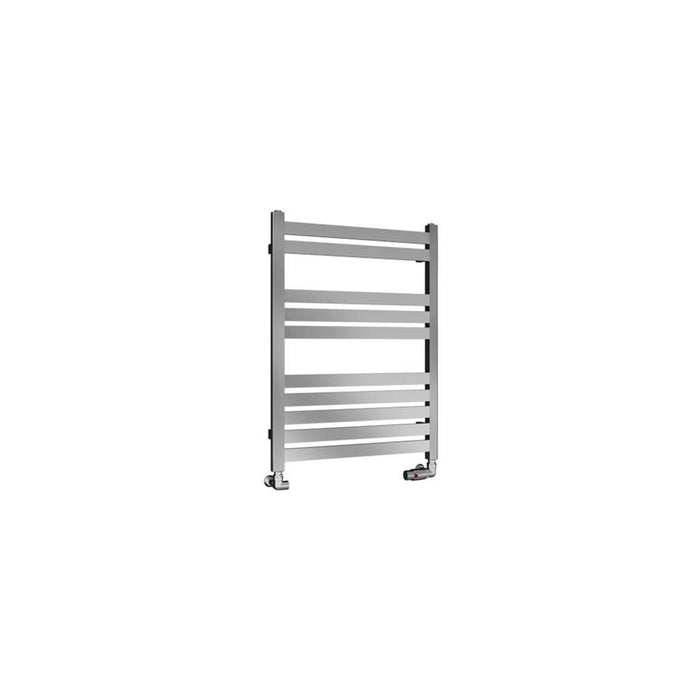 Eastbrook Defford Vertical Designer Straight Heated Towel Rail - Chrome