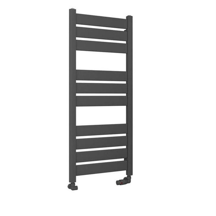 Eastbrook Santero Vertical Designer Heated Towel Rail - Matt Anthracite