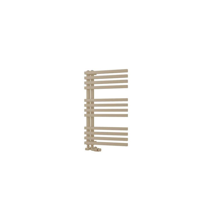 Eastbrook Reinbach Vertical Designer Straight Heated Towel Rail - Matt Cappuccino