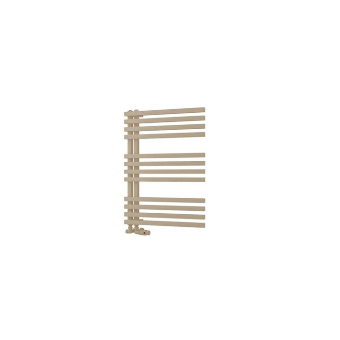 Eastbrook Reinbach Vertical Designer Straight Heated Towel Rail - Matt Cappuccino