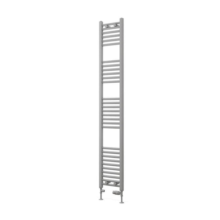 Eastbrook Wingrave Straight Heated Towel Rail - Matt Grey