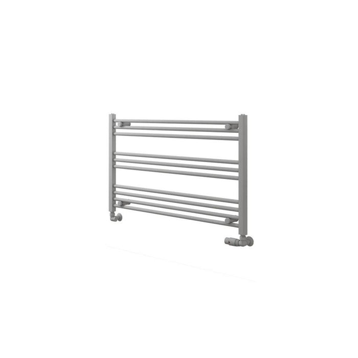 Eastbrook Wingrave Straight Heated Towel Rail - Matt Grey