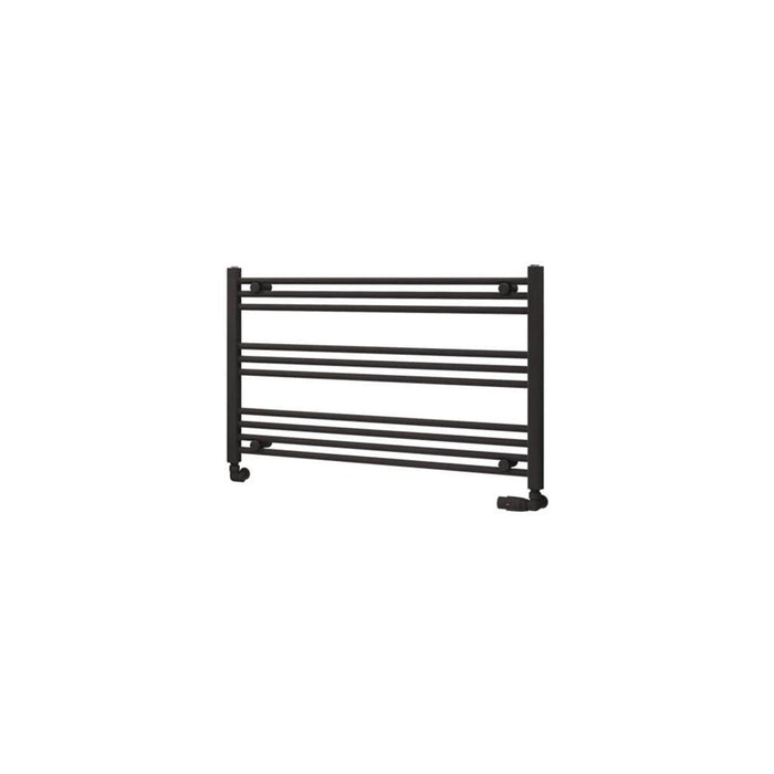 Eastbrook Wingrave Straight Heated Towel Rail - Matt Anthracite