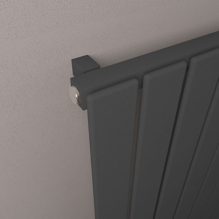 Eastbrook Deddington Single Vertical Designer Radiator - Matt Anthracite