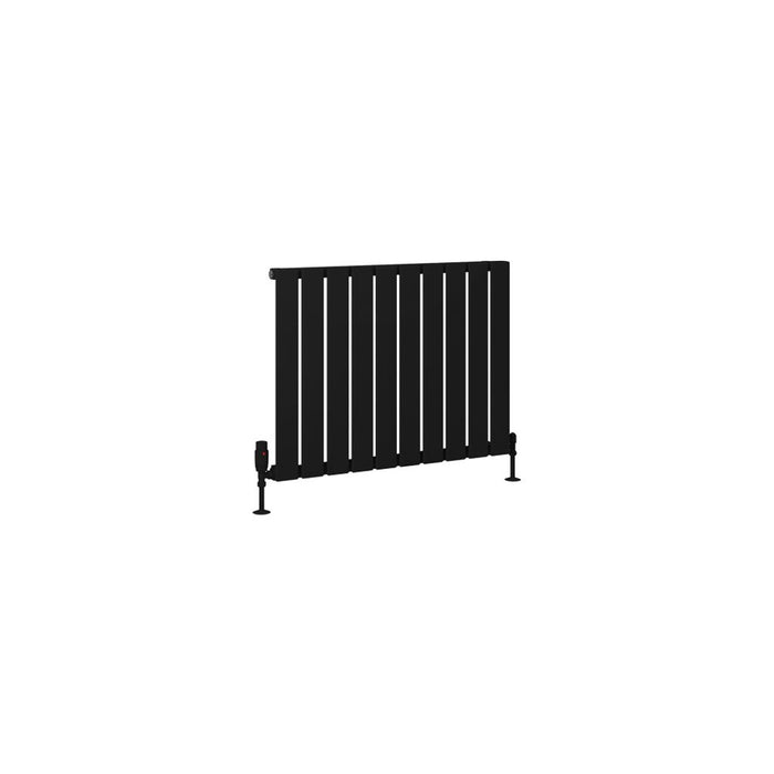 Eastbrook Deddington Single Horizontal Designer Radiator - Matt Black