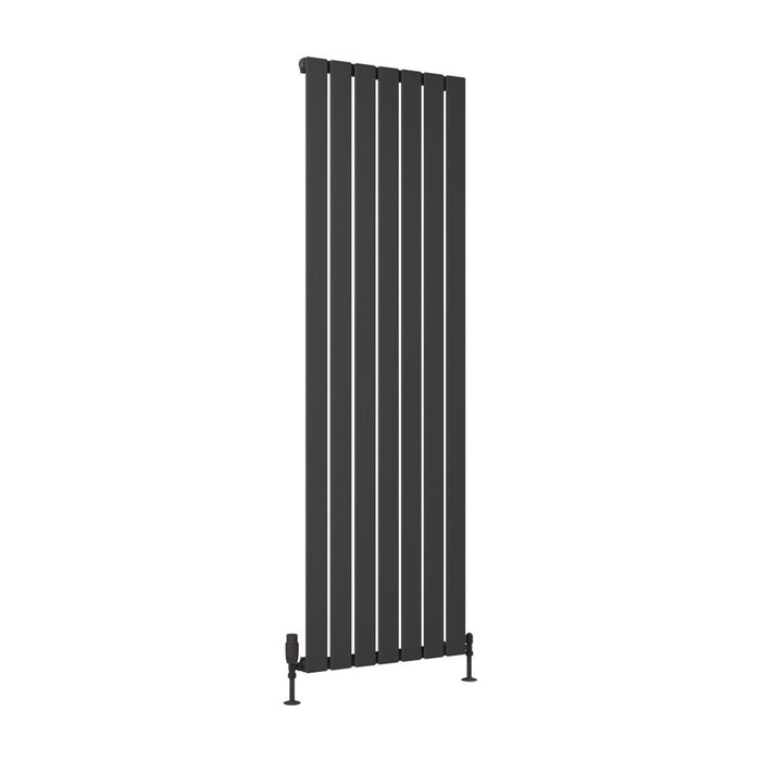 Eastbrook Deddington Single Vertical Designer Radiator - Matt Anthracite