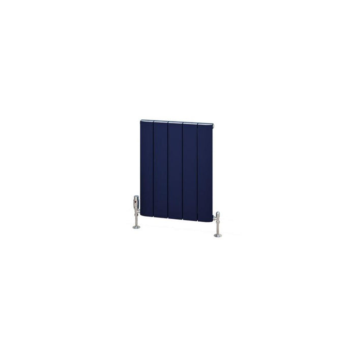 Eastbrook Withington Aluminium Vertical Designer Radiator - Matt Cobalt Blue