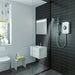 Triton Amore Electric Shower - 9.5kW - Gloss White