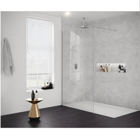 Merlyn Versa Wet Room Glass Shower Panel