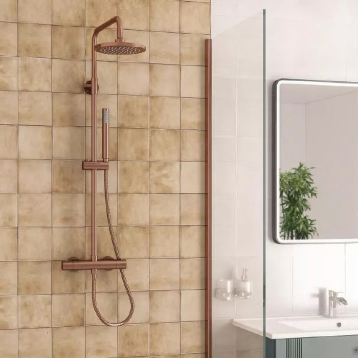 Eastbrook Meriden Round Telescopic Exposed Shower Set