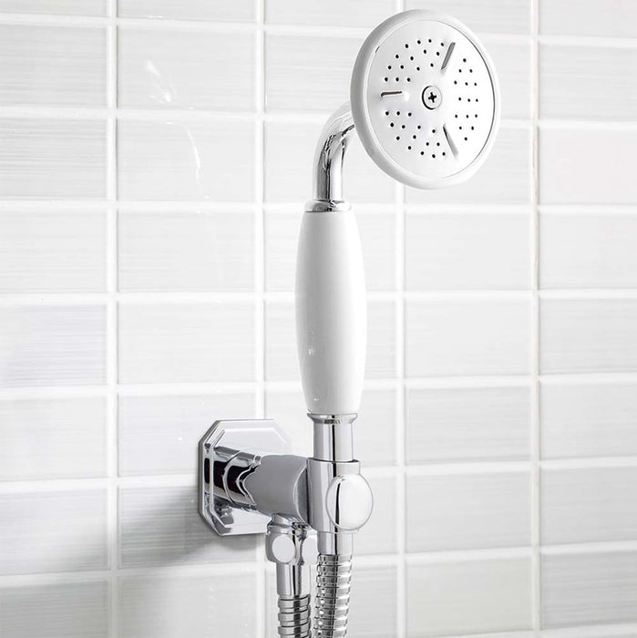 Crosswater Belgravia Shower Handset With Wall Outlet And Hose