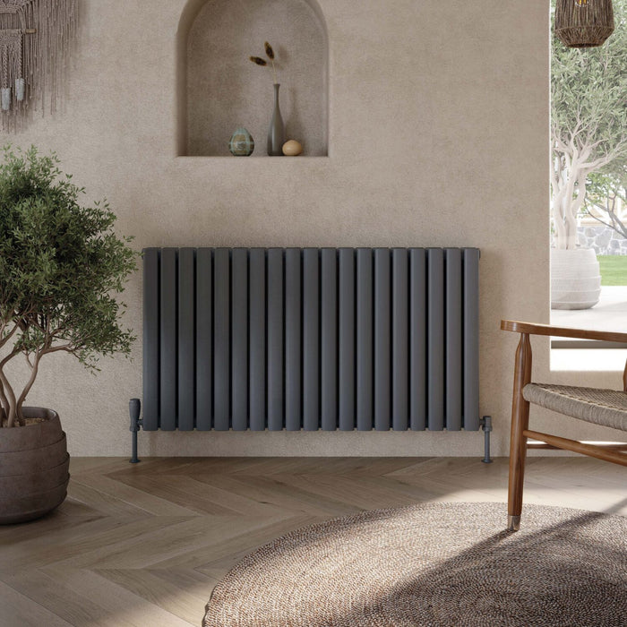 Scudo Apex Double Panel Horizontal Designer Radiator