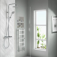 Aqualisa Midas 110 Thermostatic Mixer Shower Column - Chrome