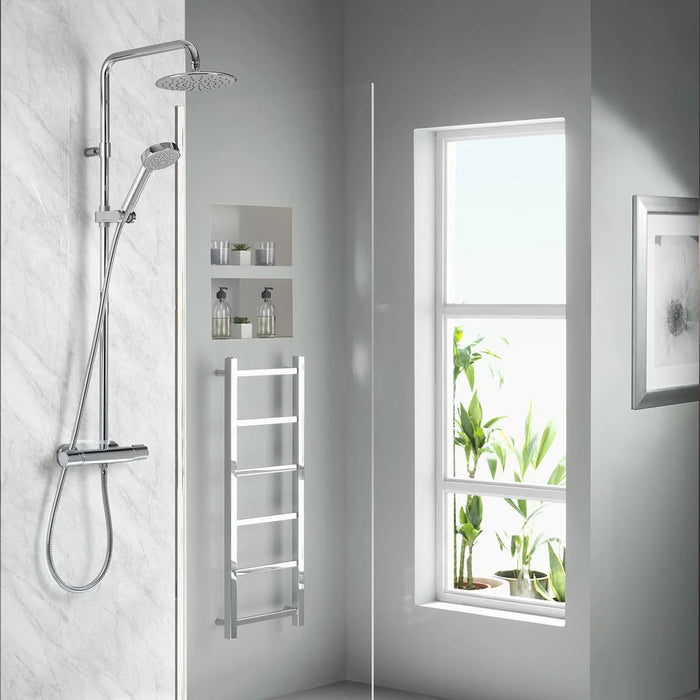 Aqualisa Midas 110 Thermostatic Mixer Shower Column - Chrome
