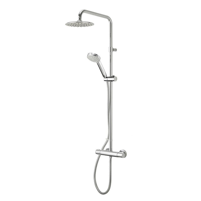 Aqualisa Midas 110 Thermostatic Mixer Shower Column - Chrome