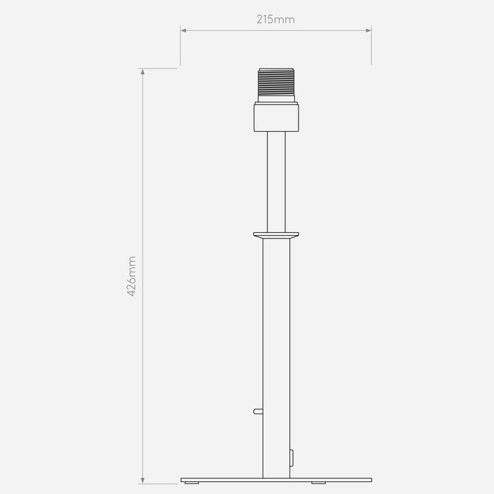 Astro Club Table Light - Bronze/Natural Brass
