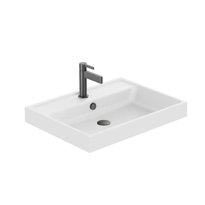 Vado Groove 2 Drawer Wall Hung Vanity Unit with Basin