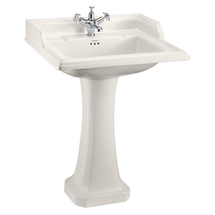 Burlington Classic Basin With Full Pedestal - 650mm Wide