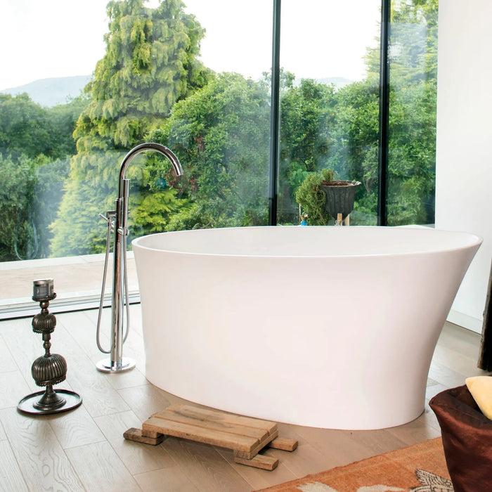 BC Designs Delicata Stone Freestanding Bath - 1520mm x 715mm