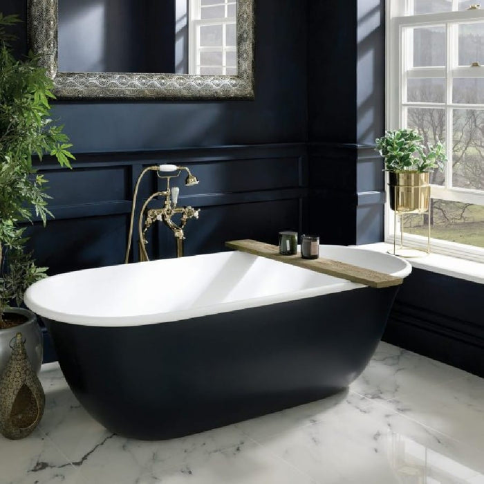 BC Designs Omnia Stone Freestanding Bath - 1615mm x 760mm