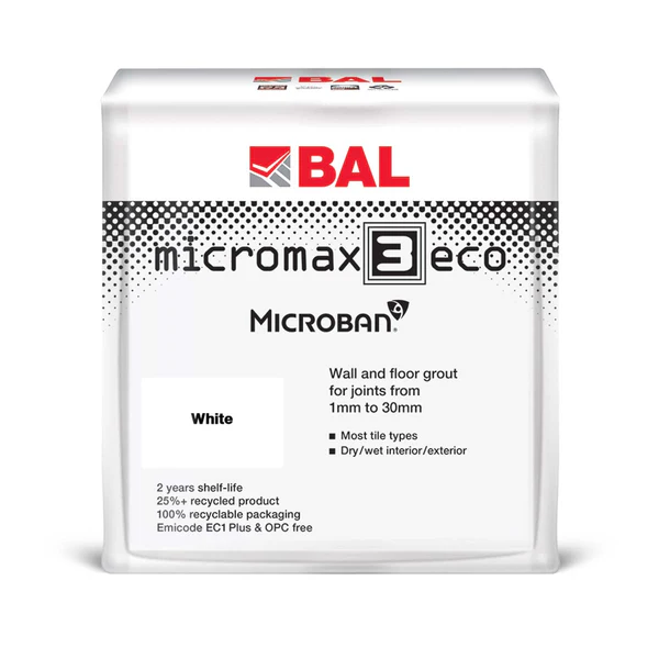 BAL Micromax 3 Eco Anti-Bacterial Tile Grout