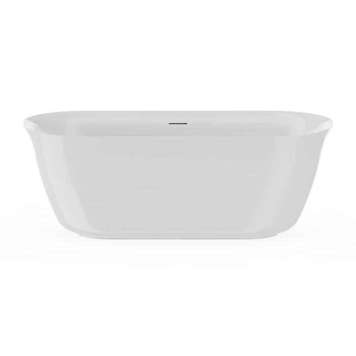 Burlington Strand Double Ended Acrylic Freestanding Bath - White