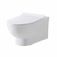 Scudo Belini Rimless Wall Hung Toilet with Soft Close Seat
