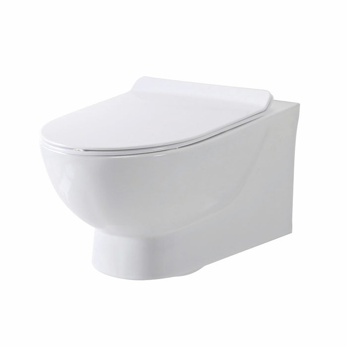Scudo Belini Rimless Wall Hung Toilet with Soft Close Seat