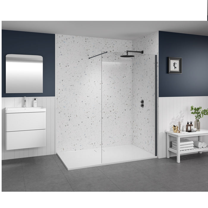 Merlyn Versa Wet Room Glass Shower Panel