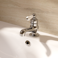 Crosswater Belgravia Lever Mini Monobloc Basin Mixer Tap - Chrome