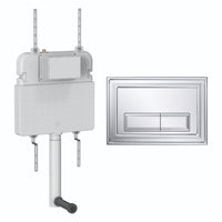 Crosswater Belgravia 530mm Tall Concealed Cistern Set 2