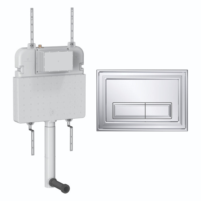 Crosswater Belgravia 530mm Tall Concealed Cistern Set 2