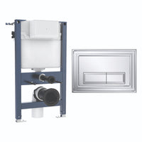Crosswater Belgravia 820mm Concealed Cistern Toilet Frame Set 1