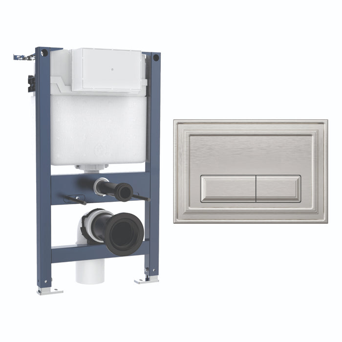 Crosswater Belgravia 820mm Concealed Cistern Toilet Frame Set 1